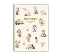 Sunstar Stationery S2959895 Snoopy Goods Character Notebook 2027 Monthly A6 Ivory