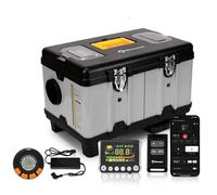 Sunster TB10PRO 8KW 12V 24V 110V TOOLBOX Portable Diesel Air Heater, Parking Bunk Heater with App Control, CO Alarm & Wireless Temperature Sensing Switch for Car RV truck Motor-Homes camper tent