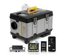 Sunster Wi-Fi Diesel Heater with Silent Pump, All-Terrain 5500m, Dual Power 12/24V DC & 110-240V AC, Fast Heating 6L Tank for RV Truck Camper