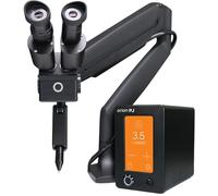 Sunstone Welders Orion PJ: Elite Pulse Arc Welder for Permanent Jewelry - Precision Crafted USA-Made Micro Welder, Ideal for Pulse Arc Jewelry with Touch Screen (Orion PJ w/Microscope Arm)