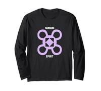 Sunsum Spirit or Soul Gyaman Adinkra Long Sleeve T-Shirt