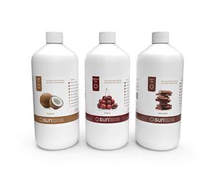Suntana Spray Tan 1000ml Combo Pack Fragranced Tanning Solution 3 x 1000ml