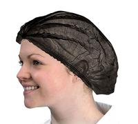 Suntana Spray tan Black Pleated Mob Caps