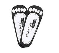 Suntana Spray Tan Disposable Sticky Feet x 100 (50 Pairs) - Black Foot Protectors