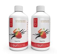 Suntana Strawberry & Vanilla Fragranced Rapid Fast Spray Tan Solution - 500ml (2 x 250ml)