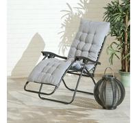 Suntime Royale Relaxer with Headrest & Long Padded Cushion Colour: Royale Relaxer with Headrest & Long Padded Cushion