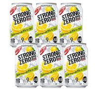 Suntory -196℃ Strong Zero Sugar Free Sparkling Shōchū Highball (Chūhai) Spritzer 350ml 9% Alc./Vol - Double Grapefruit (Pack of 6)
