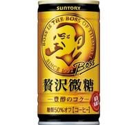 Suntory Boss Lightly Sweet Coffee Latte 185g