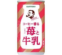 Suntory Boss Strawberry with Milk Coffee 185g