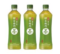 Suntory Iyemon Ryokucha Green Tea 525ml (3 Bottle)