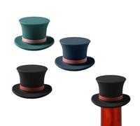 SUNTRADE Silicone Wine Stoppers for Wine Bottles, Magic Cap Decorative Beverage Wine Corks Wine Saver Bottle Top Cover for Christmas New Year Party,3PCS