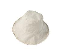SUNTRADE Women Casual Summer Bucket Hat Sun-Protection Beach Sun Cap Beach Vacation Travel Accessories (Cream)