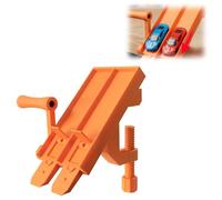 SUNUCO 2 Lane Track Starter Gate Compatible with Hot Wheels Racetracks Magnetic Launch Gate with Clamp Boost Track Performance & Fair Starts