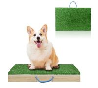SUNUCO Dog Training Place Board, Artificial Turf Board - Dog Training Platform, Helps with Puppy and Small Breed Dog Training, Obedience Practice, Attention and Command Execution.