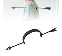 SUNUCO Realistic Arrow Through Shoulder Prop Halloween Funny Halloween Costume Accessory for Adults & Teens, Safe Special Effects Gag Prop for Parties, Cosplay & Pranks