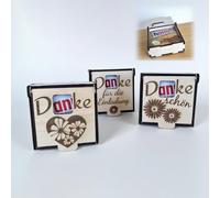 SUNUCO Thank You Gifts Wooden Gift Box Farewell Gift for Educator, Mum, Dad, Colleagues and Teachers. Perfect Wooden Gift Idea for Waffle Biscuit. Without Contents.