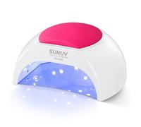 SUNUV UV Nail Lamp, 48W Professional UV Light for Gel Nails with Timer and Sensor, Manicure and Pedicure Nail Art Tools for Home and Salon