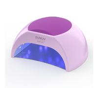 SUNUV UV Nail Lamp, LED Lamp for Gel Nails Professional UV Light Nail Dryer Manicure and Pedicure Nail Art Tools for Home Purple
