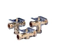 Sunvic 6113454 White EML 3454 Cu 2 Port Minivalve Body 22 mm, Heating