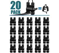 SUNVIE Fastlock2 Low Voltage Wire Connector Landscape Lighting Connectors Waterproof 12-18 Gauge Wire Connectors for Low Voltage Landscape Lights Outdoor Landscape Path Lights, 20 Pack
