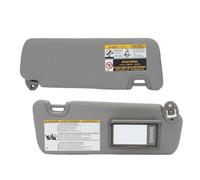 Sunvisor Extension Visors Car Sun Visor Sunvisor For Toyota For Highlander 2014-2019 Left Right Front Sunshade Panel Internal Spare Parts Blocker(Gray 1 Pair)