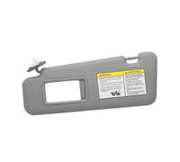 Sunvisor Extension Visors Car Sun Visor With Mirror&Light Left Right Side For Toyota For Highlander 2008-2013 7432048500B0 7432048490E0 Sunshade Car Visor(Gray Left)