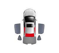 Sunvisor Extension Visors For Mitsubishi For ASX GA 2012-2023 Car Window Sunshade Windshield Magnetic Sun Shade Solar Protection Parasol Curtain Sun Shade(Rear 5pcs)