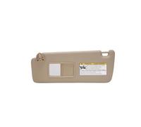 Sunvisor Extension Visors Sun Visor For Toyota For Highlander 2004-2007 with Makeup Mirror, Main and Passenger Side 74320-48260-A0 Sunshade Car visor(Beige Left Side)