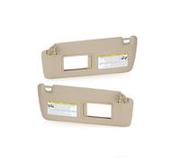 Sunvisor Extension Visors Sun Visor For Toyota For Highlander 2004-2007 with Makeup Mirror, Main and Passenger Side 74320-48260-A0 Blocker(Beige 1 Pair)