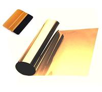 Sunvisor Film Strip for Attachment to Windscreen Gradual Color Transparent Smoked Effect of Tint without Reflections Non-metallic. Indoor application at the top for shading and filtration
