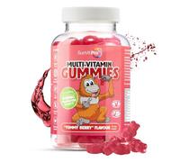 SunVit-Pro Kids Multivitamin Gummies 3-12 - Berry Flavor Vitamins | Kids Chewable Multivitamins | 60 Daily Gummies Includes Vitamin-A, Vitamin-C, B6, B12, B5, Niacin, Iodine, Zinc & Biotin
