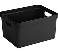 Sunware Plastic Storage Box 32L - 44.5 x 34.5 x 24.3 cm - Plastic Storage Basket with Handles - Baskets & Containers