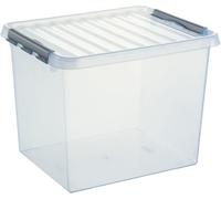 Sunware Q-Line Storage Box 52 Litre Colour, Transparent, One Size