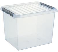 Sunware Q-Line Storage Box 52 Litre Colour, Transparent, One Size