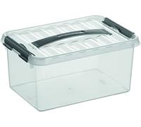 Sunware Q-Line Storage Box 6 Litre Transparent Colour