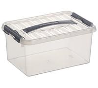 Sunware Q-Line Storage Box 6 Litre Transparent Colour