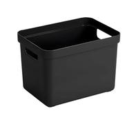 Sunware Sigma Home Storage Box 18L Black 35.3 x 25.5 x 24.5 cm
