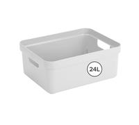 Sunware Sigma Home Storage Box 24 Litre White colour