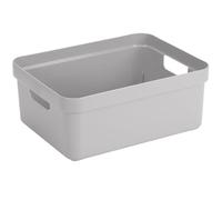 Sunware Sigma Home Storage Box, Light Grey, 24 Litre