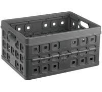 Sunware Square Folding Box 32 Litre Anthracite colour