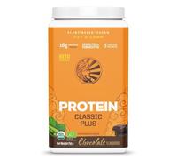 Sunwariior Classic Plus Organic Chocolate-Flavoured Protein, No GMO, Gluten-Free, Dairy-Free 750g Powder