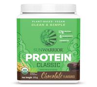Sunwarrior Classic Organic Chocolate-Flavoured Protein- 375g Powder