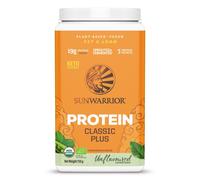 Sunwarrior Classic Plus Organic Unflavoured Protein - 750g Powder