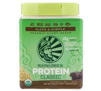 Sunwarrior, Classic Protein, Plant-Based, Chocolate, 13.2 oz (375 g)