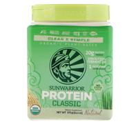 Sunwarrior, Classic Protein, Plant-Based, Natural, 13.2 oz (375 g)