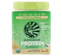 Sunwarrior, Classic Protein, Plant-Based, Vanilla, 13.2 oz (375 g)