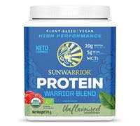 Sunwarrior Organic Plant Based Blend Natural Protein Powder, 375 g