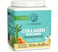 Plant-Based Vegan Youthful Beauty Collagen Building Protein Peptides with Hyaluronic Acid and Biotin (Tahitian Vanilla, 500G)