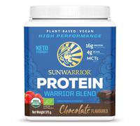 Sunwarrior Warrior Blend Organic Chocolate-Flavoured Protein - 375g Powder