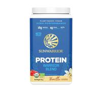 Sunwarrior Warrior Blend Organic Raw Vegan Protein Powder Vanilla, 750g